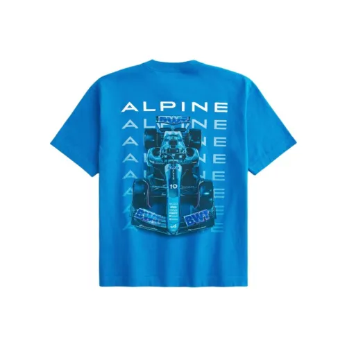 Hollister T-Shirt Мужской Ярко-Синий