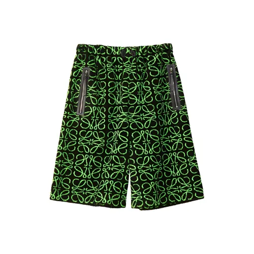 LOEWE Зеленые Мужские Повседневные Шорты