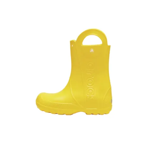 Crocs Handle It Slip-Resistant Abrasion-Resistant High Top Обувь для малышей Желтый Infant и Toddler