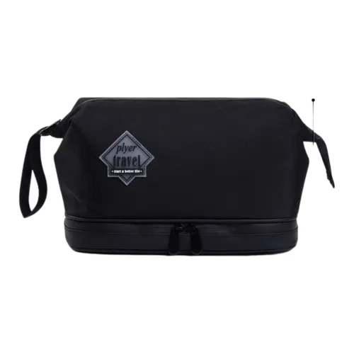 ALOENEY ПУ (полиуретан) Туалетная сумка Обычная Мужская Многоцветная