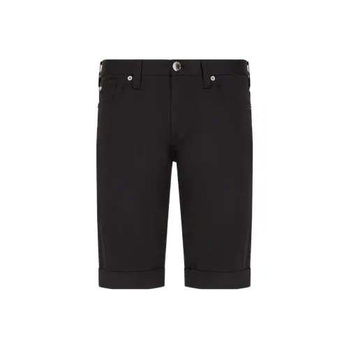 EMPORIO ARMANI Повседневные шорты Мужские Черные