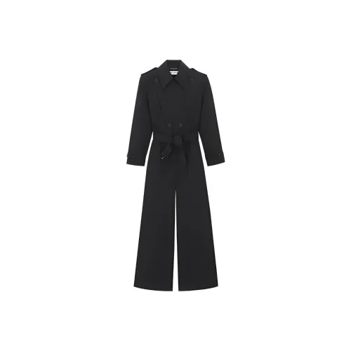 SAINT LAURENT Мужские комбинезоны черного цвета