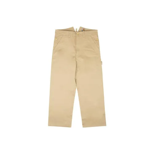 JUNYA WATANABE Светло-янтарный Мужские Повседневные Штаны
