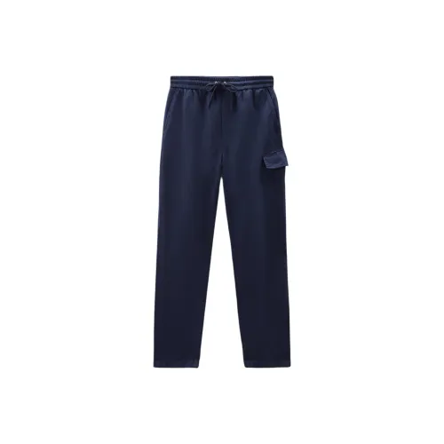 WOOLRICH Карго Брюки Мужские Синие