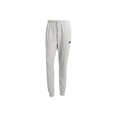 Adidas Sportswear Collection ESSENTIALS FW24 Cozy French Terry Joggers Повседневные брюки Мужской Средний серый черный