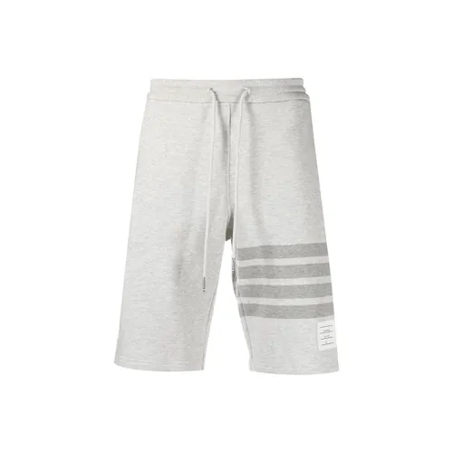 THOM BROWNE Light Gray Men's Casual Shorts  
THOM BROWNE Светло-серые мужские повседневные шорты