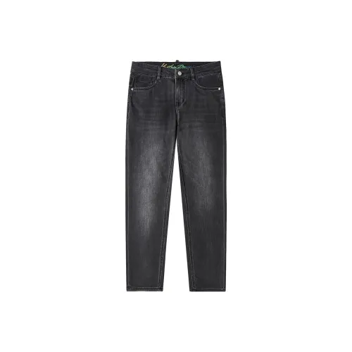 DREST Мужские черные джинсы