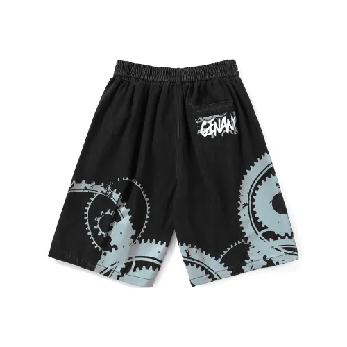 GENANX Loose Fit Shorts Unisex Black