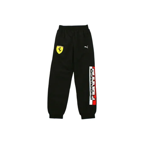 PUMA x FERRARI Повседневные брюки Мужские Черные