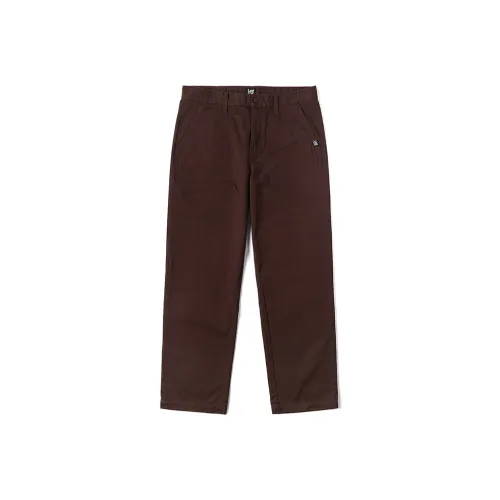 Мужские повседневные брюки Lee co-branded модели, темно-коричневые