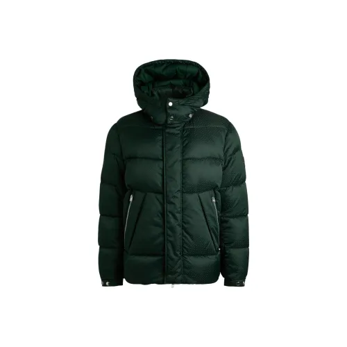 Hugo Boss FW24 Хлопковый пуховик Мужской Лайм Зеленый