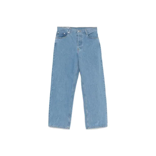 DRIES VAN NOTEN Синий Мужской Джинсы