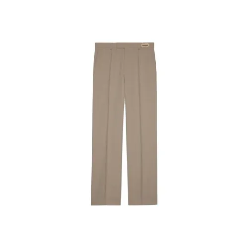 GUCCI Khaki Мужские Повседневные Штаны