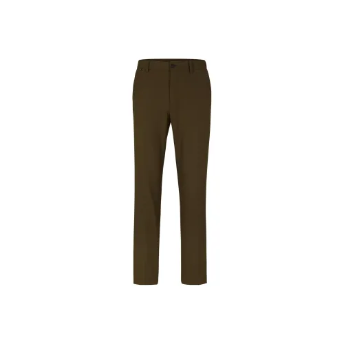 Hugo Boss Повседневные брюки Мужские Темно-зеленые