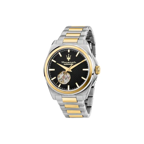 Maserati VELOCITA Collection Old Money Style Часы Автоматический Механический Механизм Стальной Ремешок 41MM