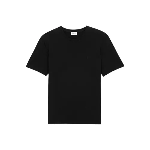 SAINT LAURENT T-рубашка мужская черная