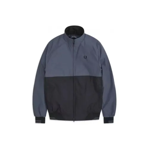 FRED PERRY Куртки и пальто Мужской Синий Черный