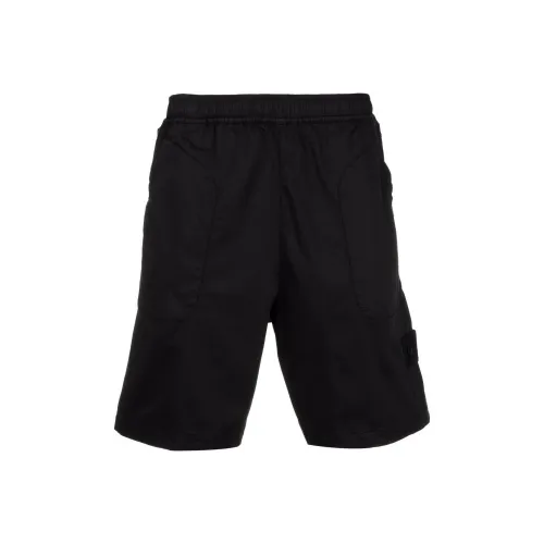 STONE ISLAND Повседневные шорты Мужские Черные