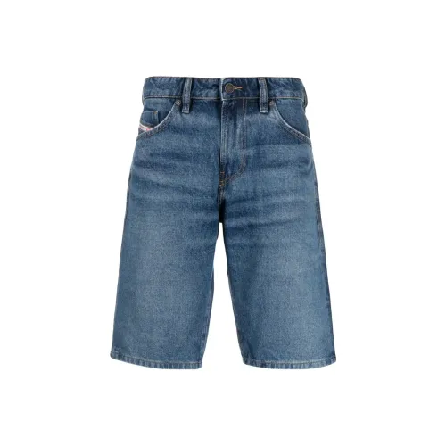DIESEL FW23 Джинсовые шорты Мужские Синие