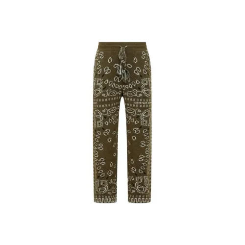 Alanui Army Green Мужские Повседневные Штаны