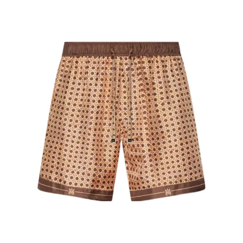 AMIRI Коричневые Мужские Повседневные Шорты