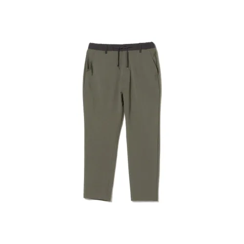 BEAMS совместный бренд Оливково-зеленые Мужские Повседневные Штаны