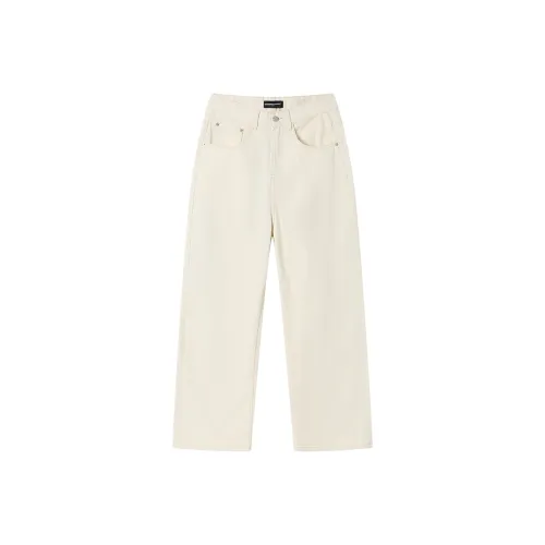 DANGEROUSPEOPLE Повседневные брюки Унисекс Экрю