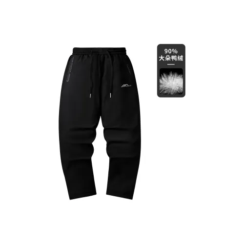 YAYA Черные Унисекс Пуховые Штаны