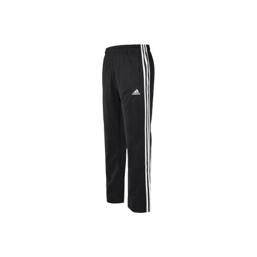 Adidas Черный Белый Мужские Повседневные Штаны