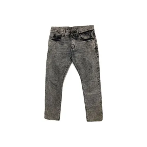 SAINT LAURENT Джинсы Мужские Черные