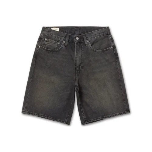 Levis Дымчато-серый Мужские Джинсовые Шорты