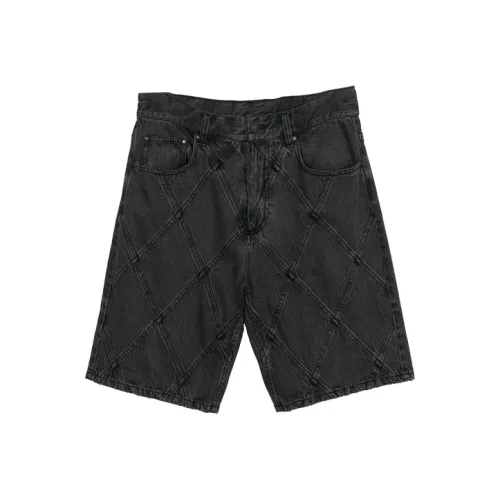 CROQUIS 990 Denim Черные Мужские Джинсовые Шорты