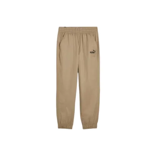 PUMA ESS Повседневные брюки Мужские Хаки