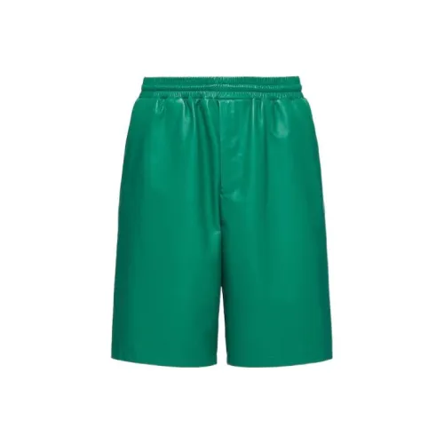 PRADA SS22 Повседневные шорты Мужские Зеленые