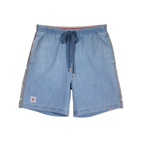 Betty Smith Светло-синий Деним Унисекс Джинсовые шорты