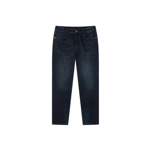 TREK TRAVEL Джинсы Мужские Темно-синие