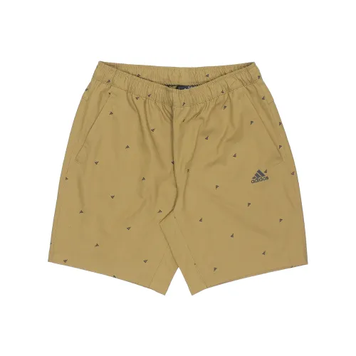 Adidas Шорты Мужские Оливково-Зеленые