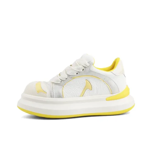 Craftsman Gang Легкие Дышащие Увеличивающие Высоту Низкие Кроссовки для Скейтбординга Женские