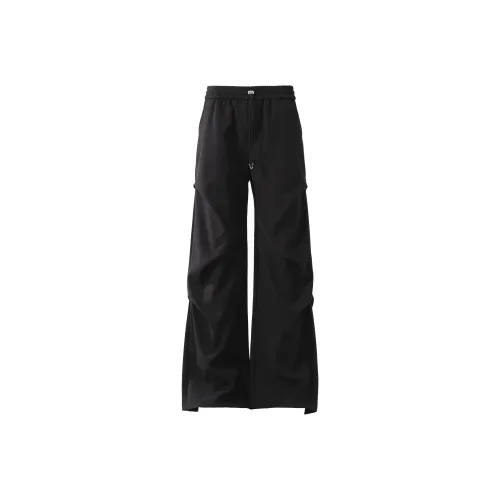 ONITSOP Этажные брюки костюма с плиссировкой и эффектом draping унисекс