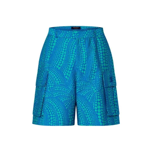 LOUIS VUITTON SS23 Карго Шорты Мужские Синие