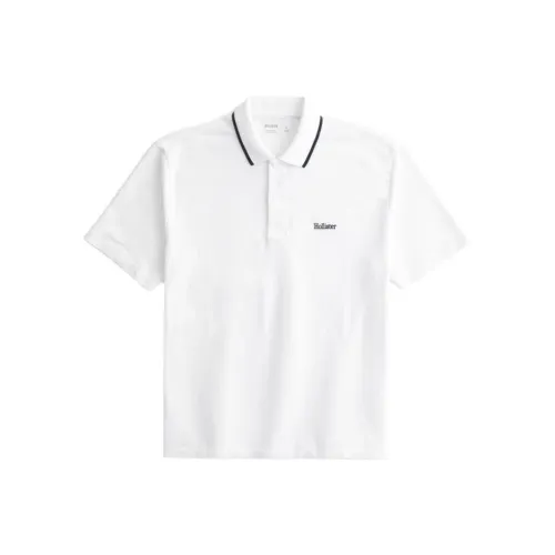Hollister Поло Мужское Белое