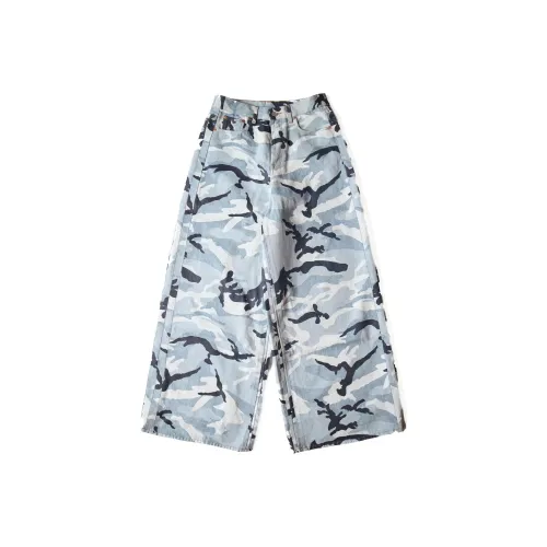 Vetements Blue Men's Jeans Vetements Синий Мужской Джинсы