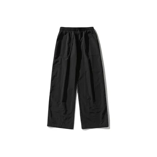 BAIJUAN Повседневные брюки Унисекс Черный