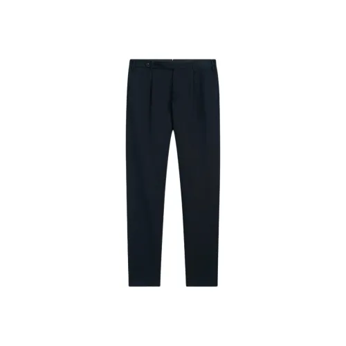 Massimo Dutti Морской синий Мужские брюки для костюма