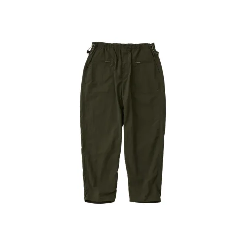 White Mountaineering Повседневные брюки Мужские Хаки зеленый