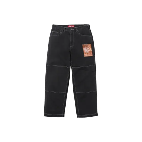 Supreme X Mark Leckey FW23 Co Branded SERIES Унисекс Повседневные брюки