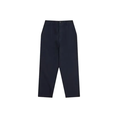 CDG Homme FW24 Повседневные брюки Мужской Морской синий