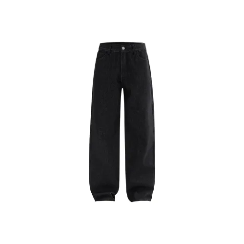 REDCHARCOAL Черные Мужские Джинсы