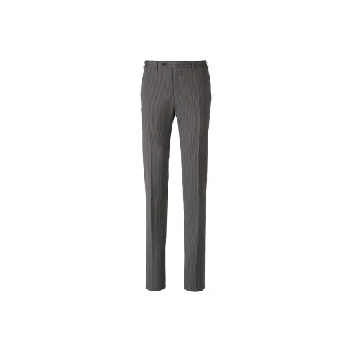 Canali Gray Men's Suit Pants Canali Серый Мужские Костюмные Штаны