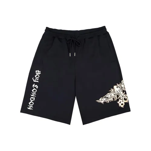Boy London Повседневные шорты Мужские Черные